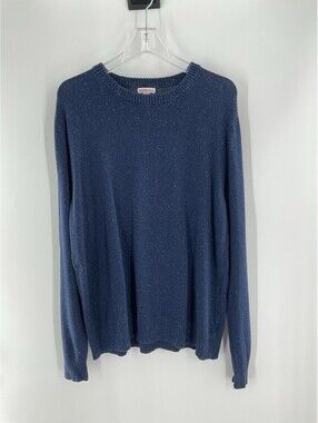 Merona Men’s Xl Sweater Spotted Blue 107